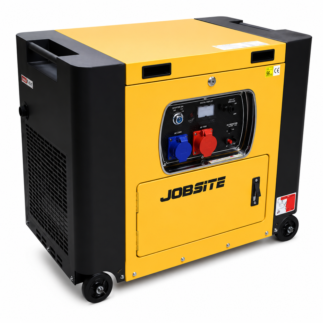 Job Site JS6000SE3 | 4.8kW Diesel Generator | Three-Phase | Electric Start
