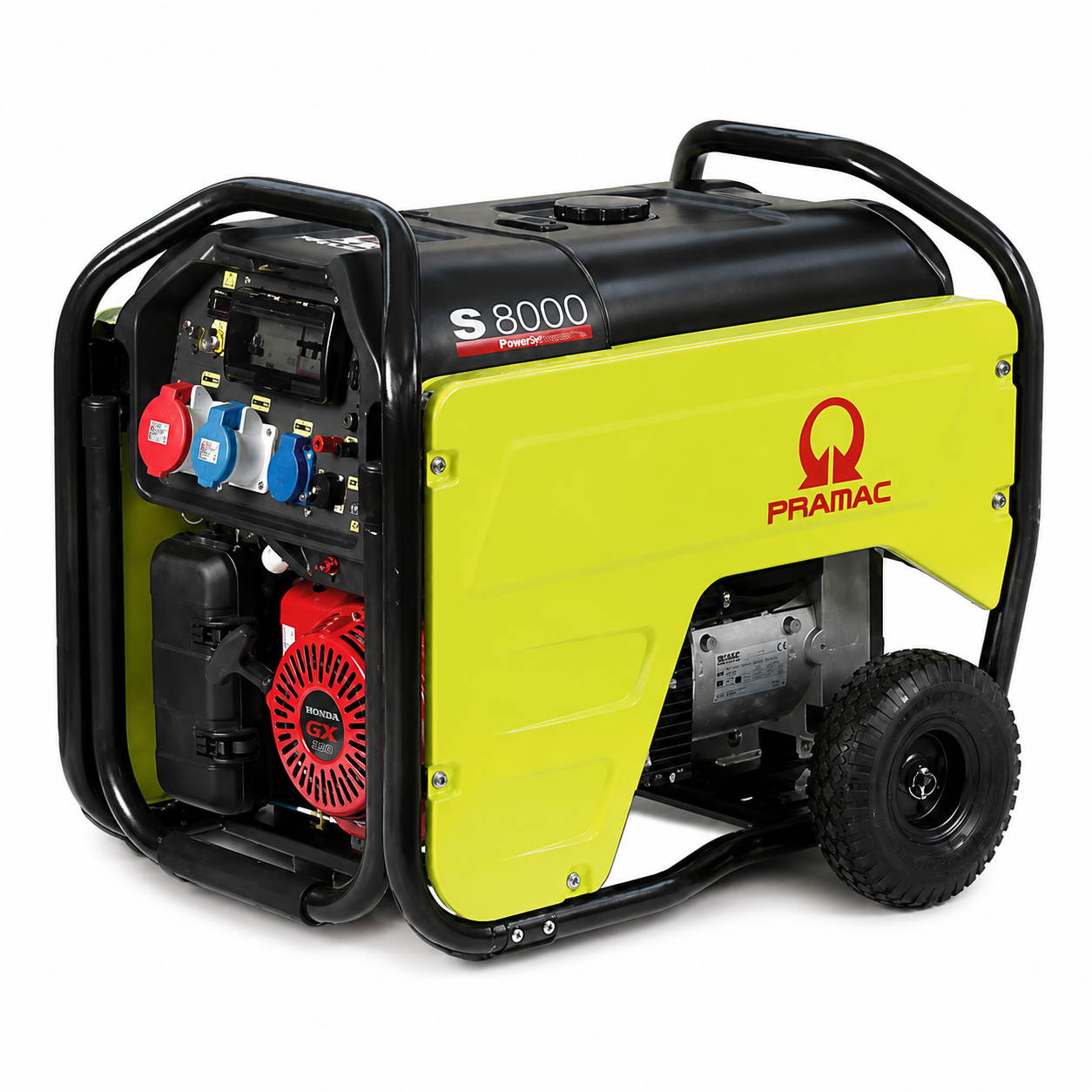 Pramac S8000 | 6.6kW Petrol Generator | Three-Phase | Electric Start