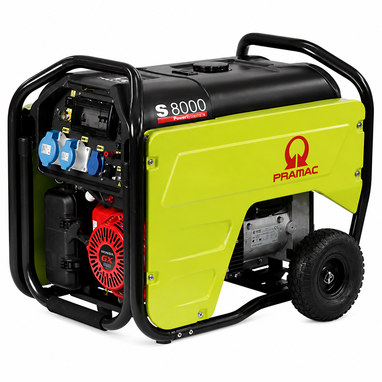 Pramac S8000 | 6.4kW Petrol Generator | Electric Start | Long Run
