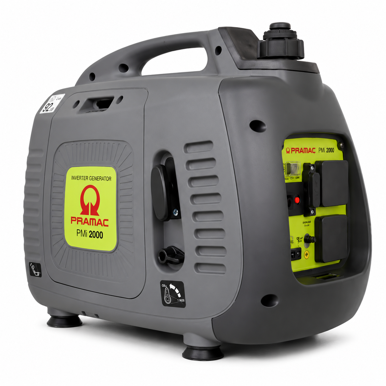 Pramac PMi2000 | 1.7kW Petrol Inverter Generator | Recoil Start