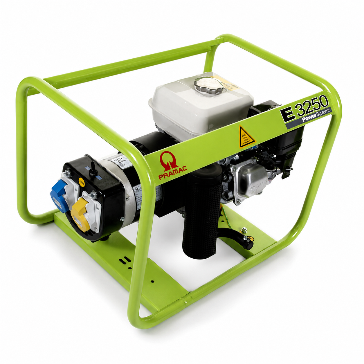 Pramac E3250 | 2.6kW Petrol Generator | 230V/110V | Honda GX160 Engine