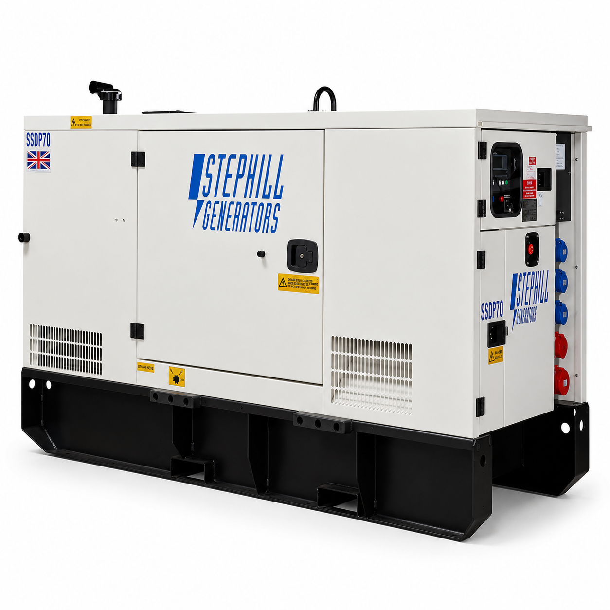 Stephill SSDP70 | 54kW Super Silent Diesel Generator | Three-Phase | Perkins Engine