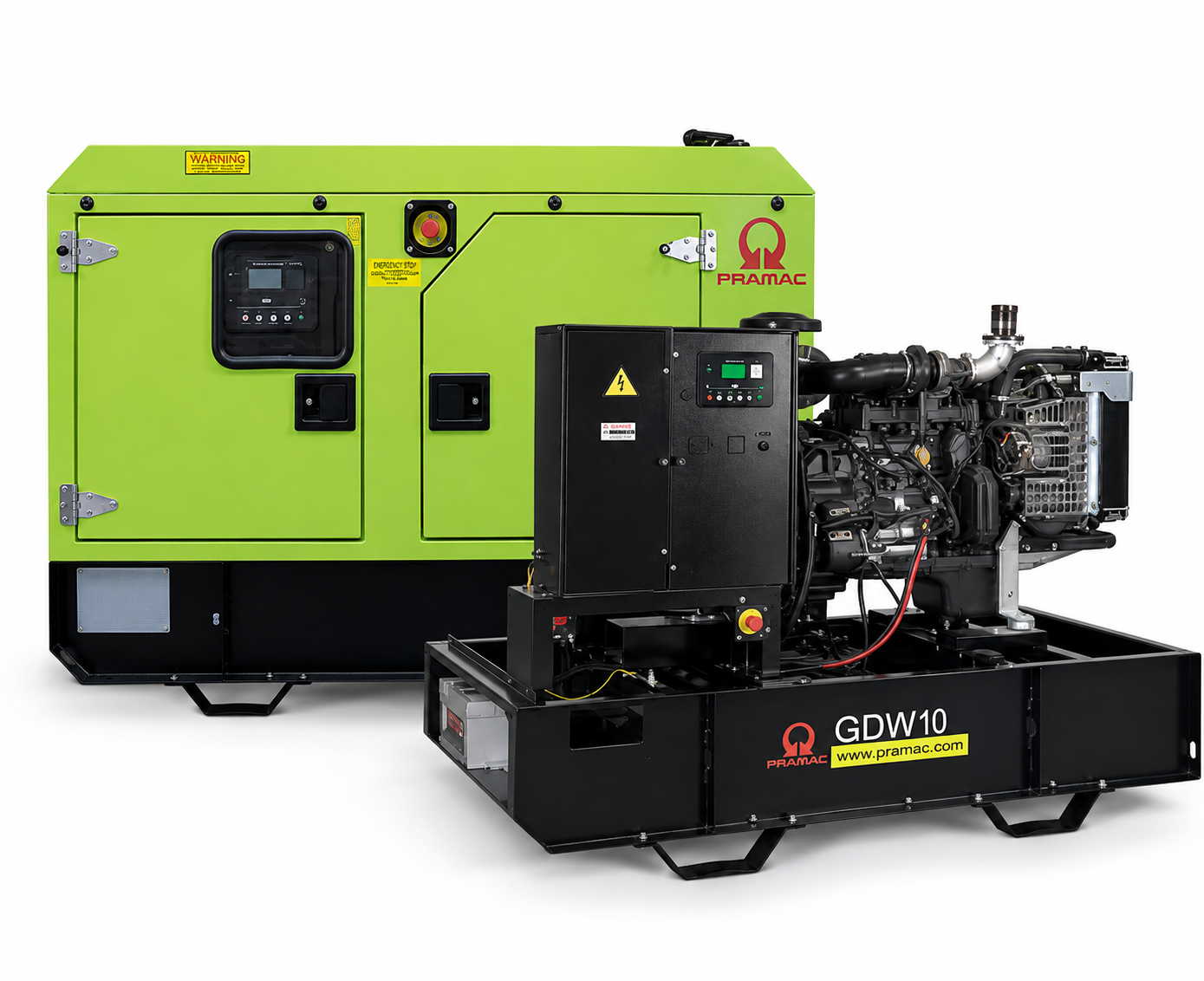 Pramac GDW10Y/FS5 | 7.4kW Diesel Generator | Three-Phase | Yanmar Stage V Engine