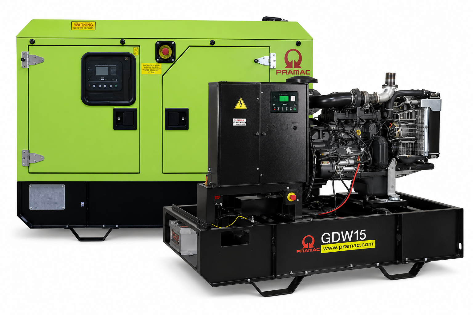 Pramac GDW15Y/FS5 | 11kW Diesel Generator | Three-Phase | Yanmar Stage V Engine