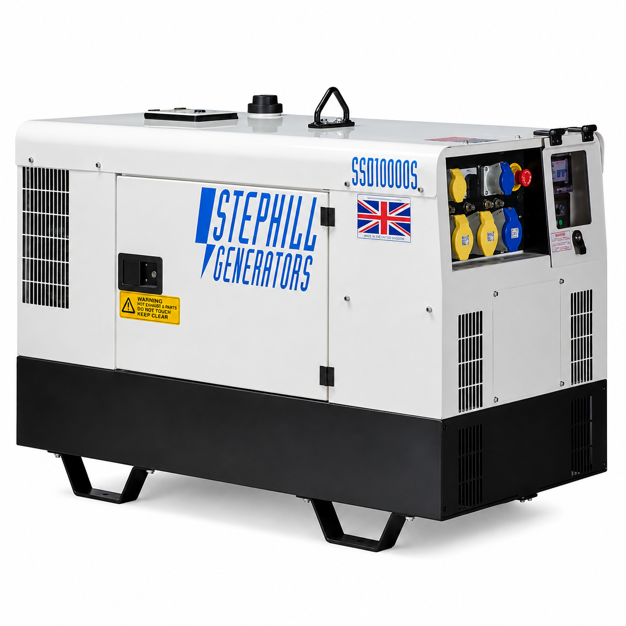 Stephill SSD10000S | 8kW Super Silent Diesel Generator | 230V/115V | Kubota Engine