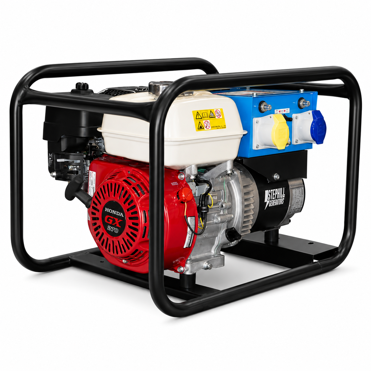 Stephill SE2700P | 2.2kW Petrol Generator | 230V/115V | Honda GX160 Engine
