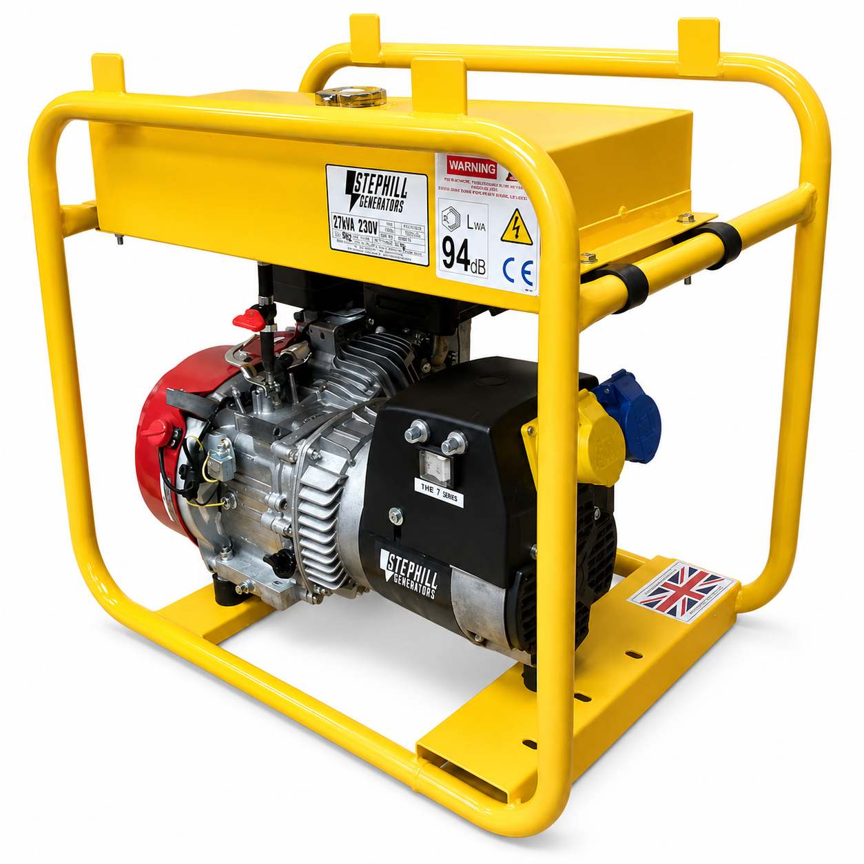Stephill SE2700LR | 2.2kW Long-Run Petrol Generator | 230V/115V | Honda GX160 Engine
