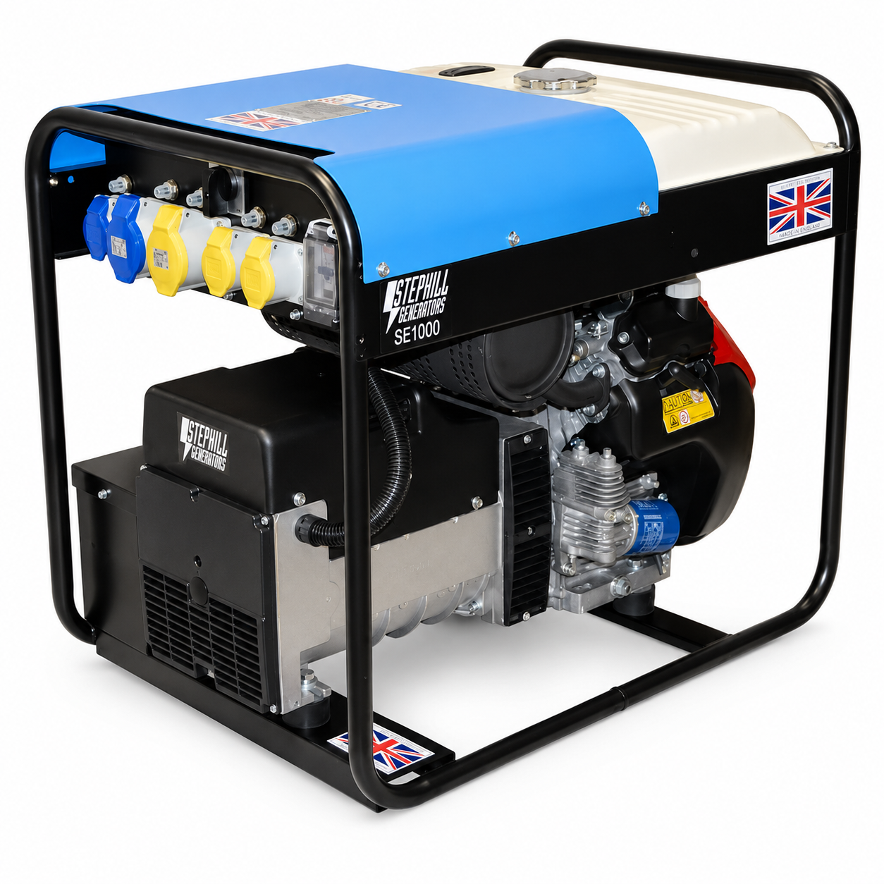 Stephill SE10000 | 8kW Petrol Generator | 230V/115V | Honda GX630 Engine