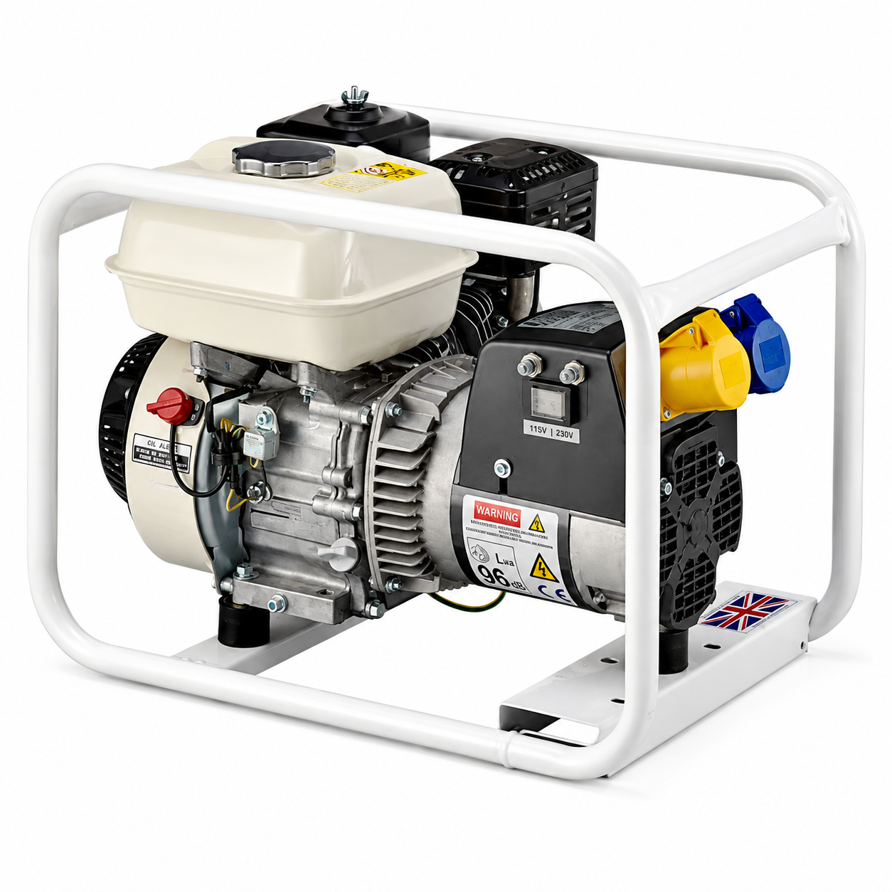 Stephill GE2500 | 2.0kW Petrol Generator | 230V/115V | Honda GP160 Engine