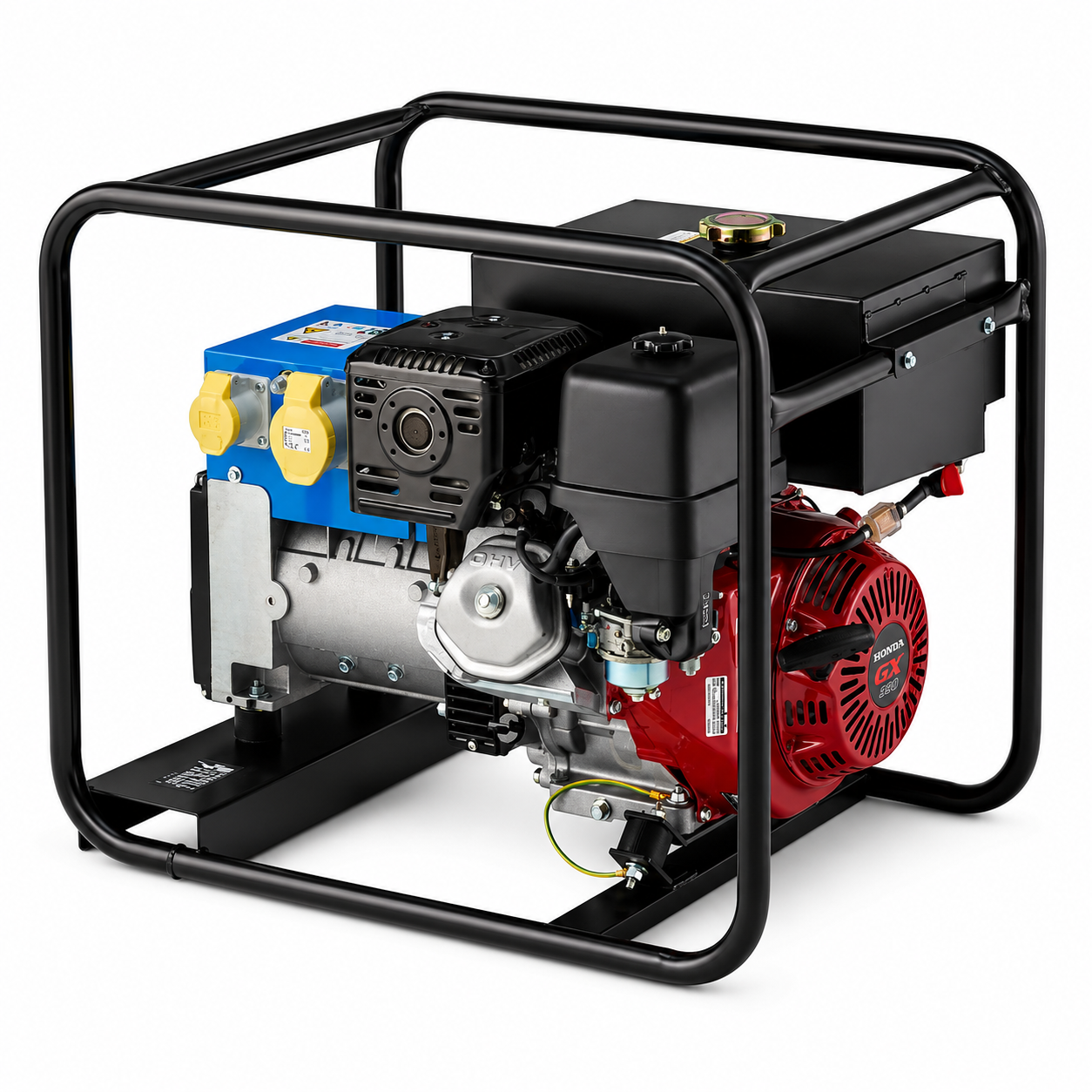 Stephill 6500HMSLR | 5.2kW Long-Run Petrol Generator | 230V/115V | Honda GX390 Engine