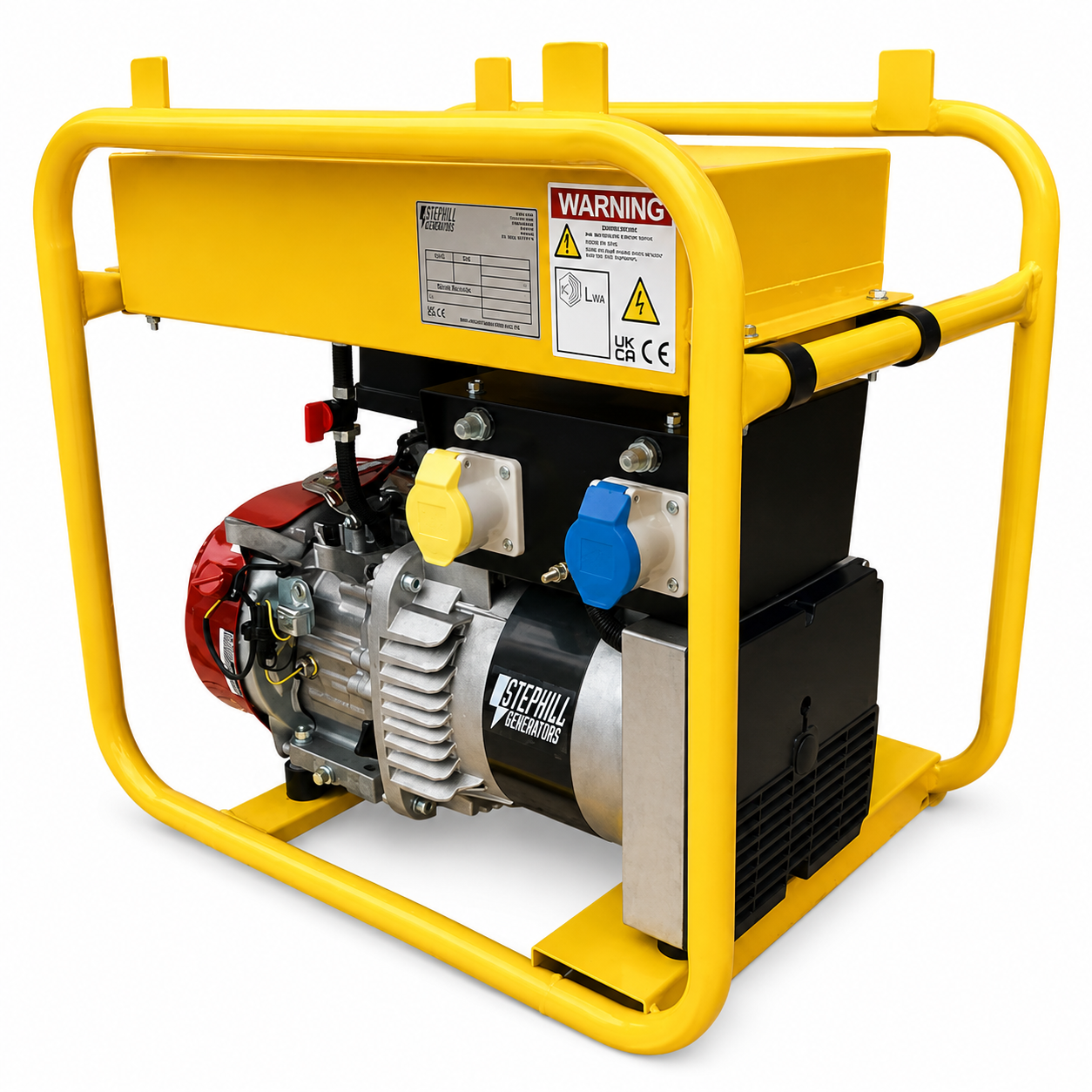 Stephill 2700HMSLR | 2.2kW Long-Run Petrol Generator | 230V/115V | Honda GX160 Engine
