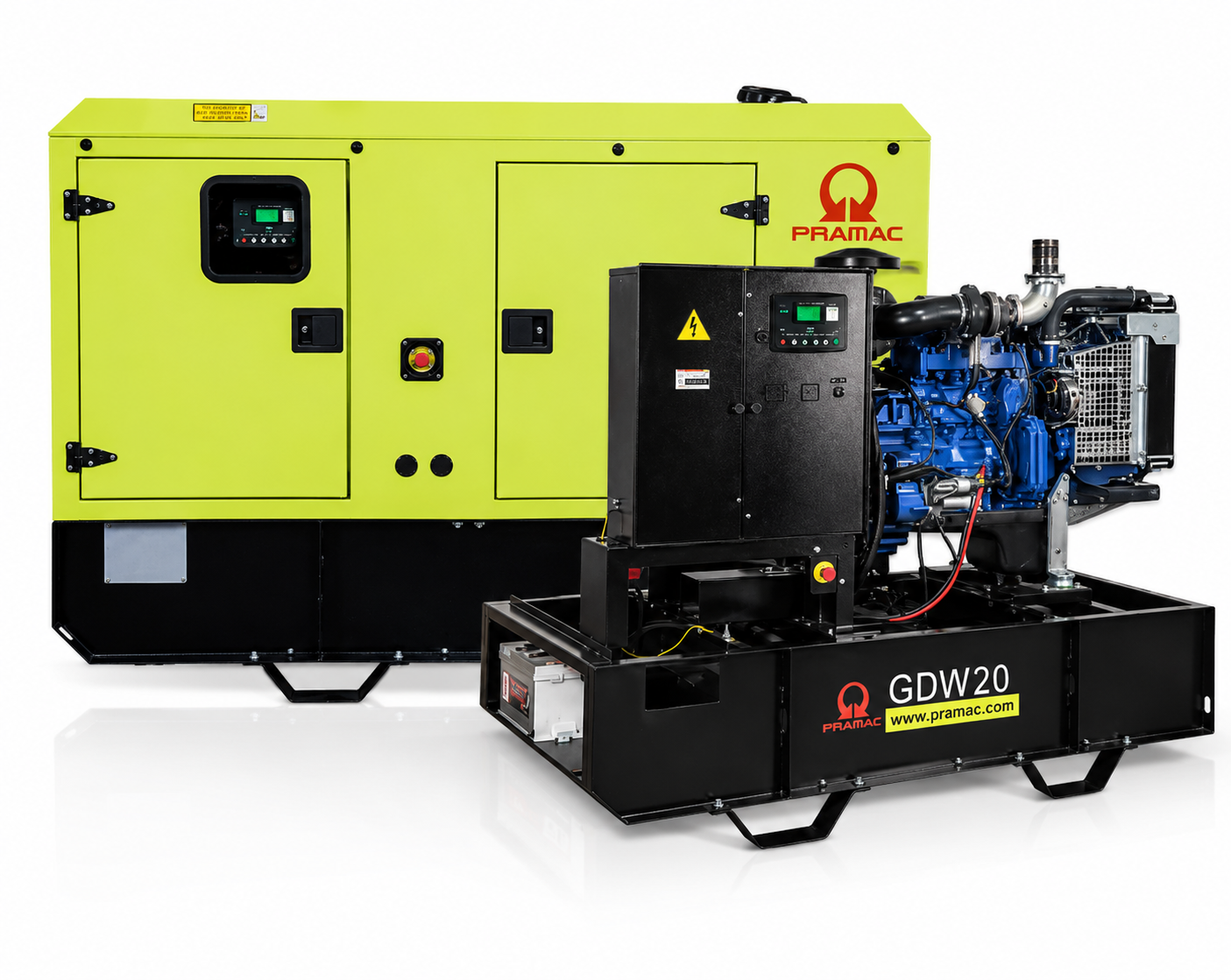 Pramac GDW20B/FNE | 17kW Diesel Generator | Three-Phase | Baudouin Engine