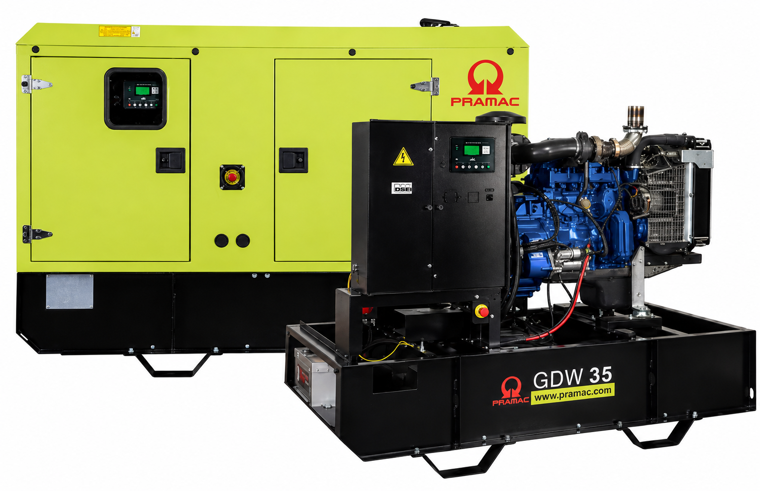 Pramac GDW35B/FNE | 26kW Diesel Generator | Three-Phase | Baudouin Engine