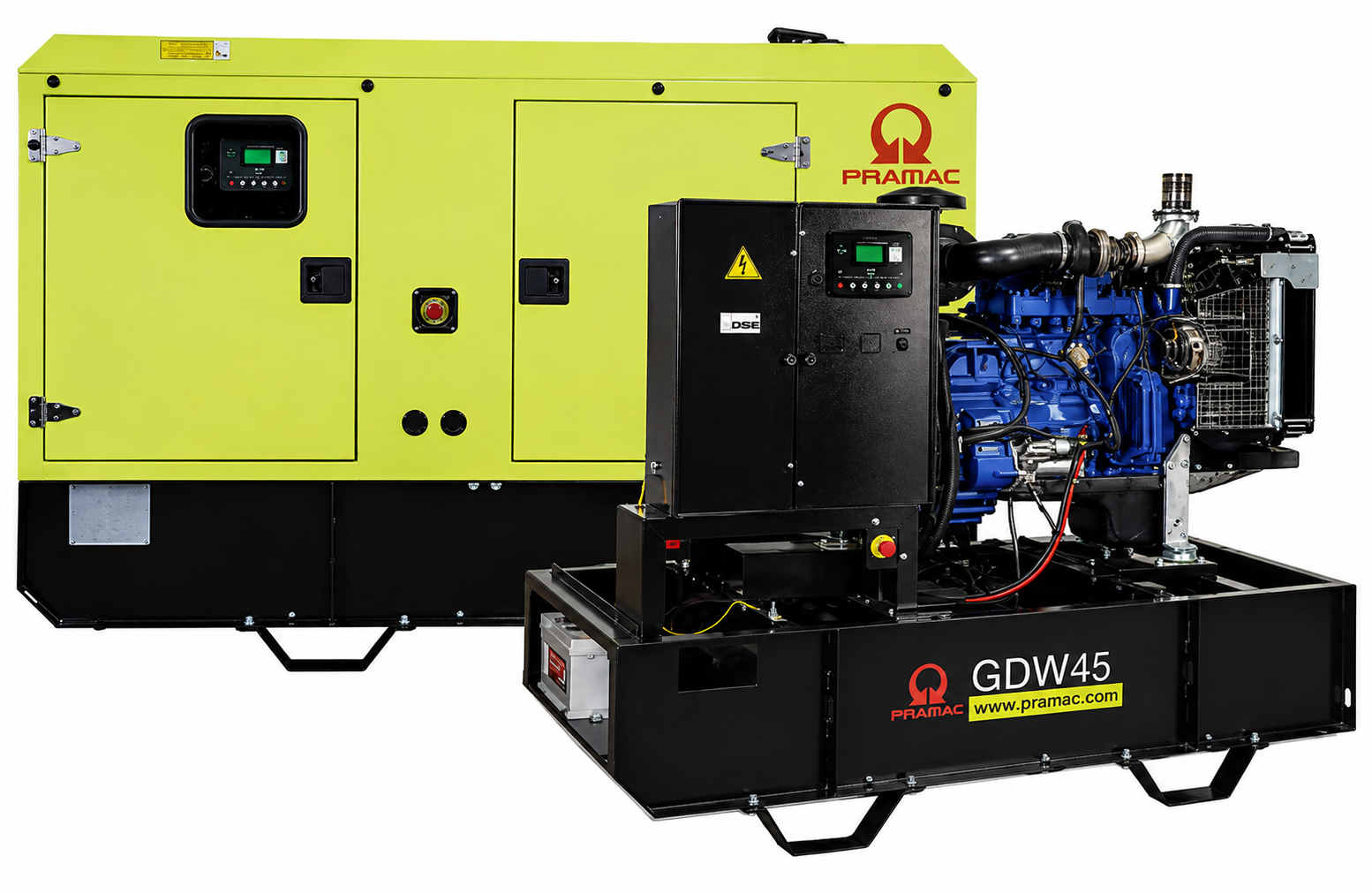 Pramac GDW45B/FNE | 35kW Diesel Generator | Three-Phase | Baudouin Engine