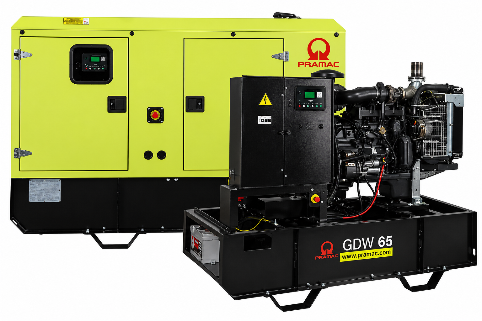 Pramac GDW65P/FNE | 53kW Diesel Generator | Three-Phase | Perkins Engine