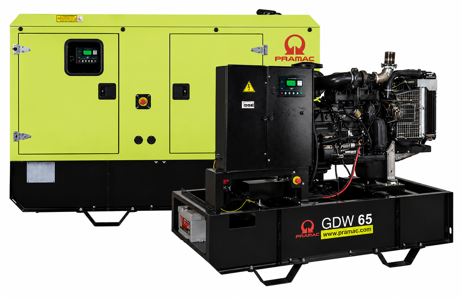 Pramac GDW65P/FNE | 53kW Diesel Generator | Three-Phase | Perkins Engine