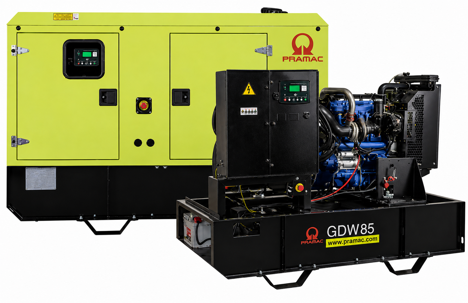 Pramac GDW85B/FNE | 66kW Diesel Generator | Three-Phase | Baudouin Engine