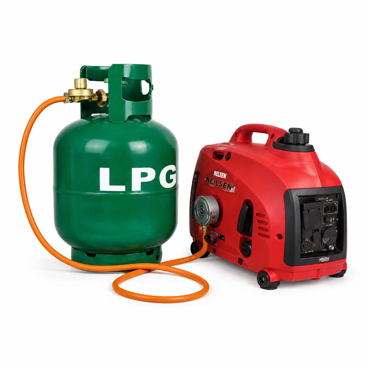 Neilsen EV10i-LPG | 1kW Dual-Fuel Inverter Generator | 230V | Petrol / LPG