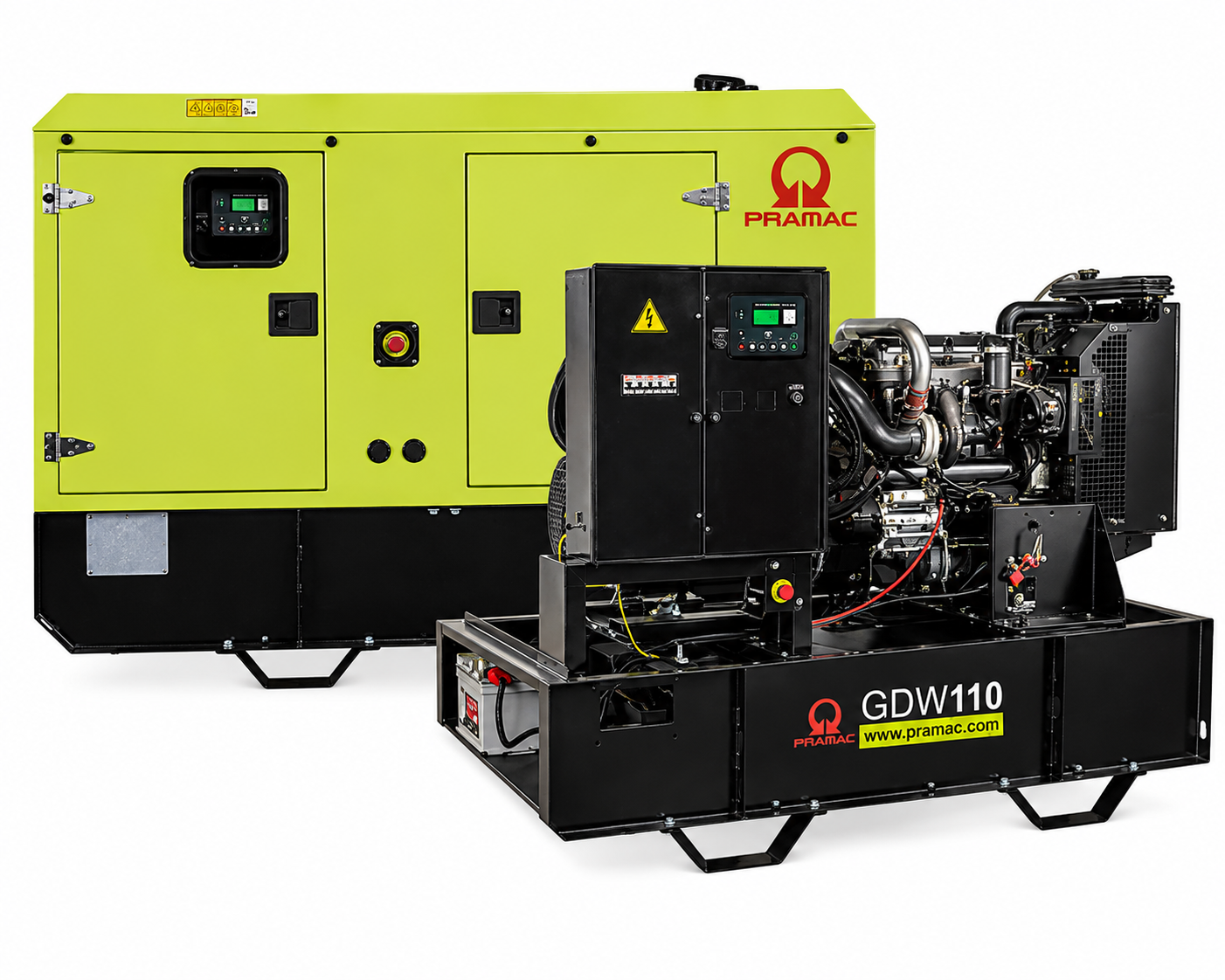 Pramac GDW110P/FS2 | 88kW Diesel Generator | Three-Phase | Perkins Engine