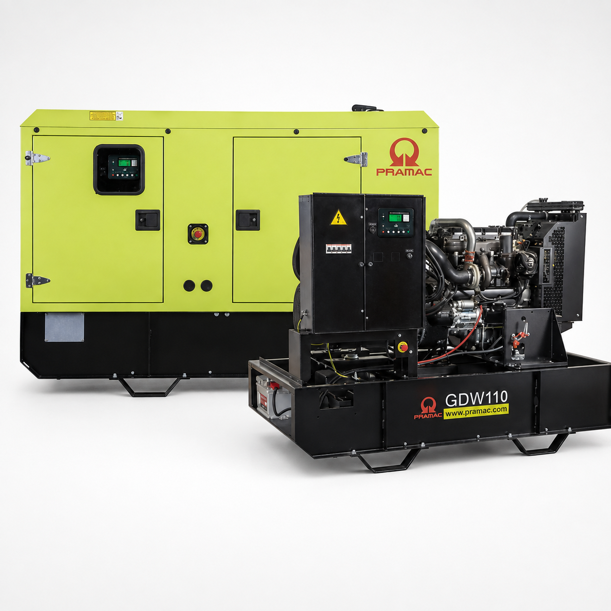 Pramac GDW110B/FNE | 88kW Diesel Generator | Three-Phase | Baudouin Engine