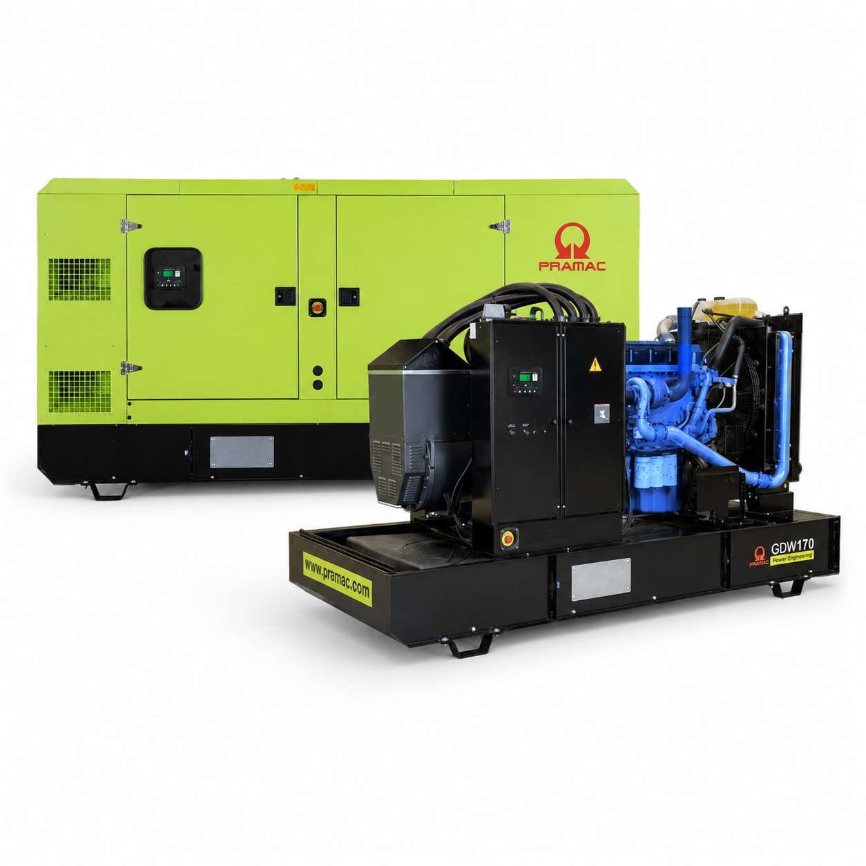 Pramac GDW170B/FNE | 138kW Diesel Generator | Three-Phase | Baudouin Engine