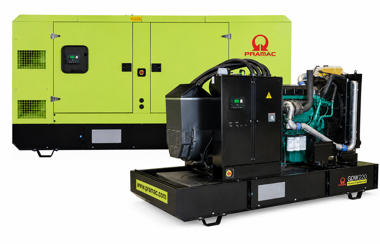 Pramac GDW220V/FS3A | 176kW Diesel Generator | Three-Phase | Volvo Engine