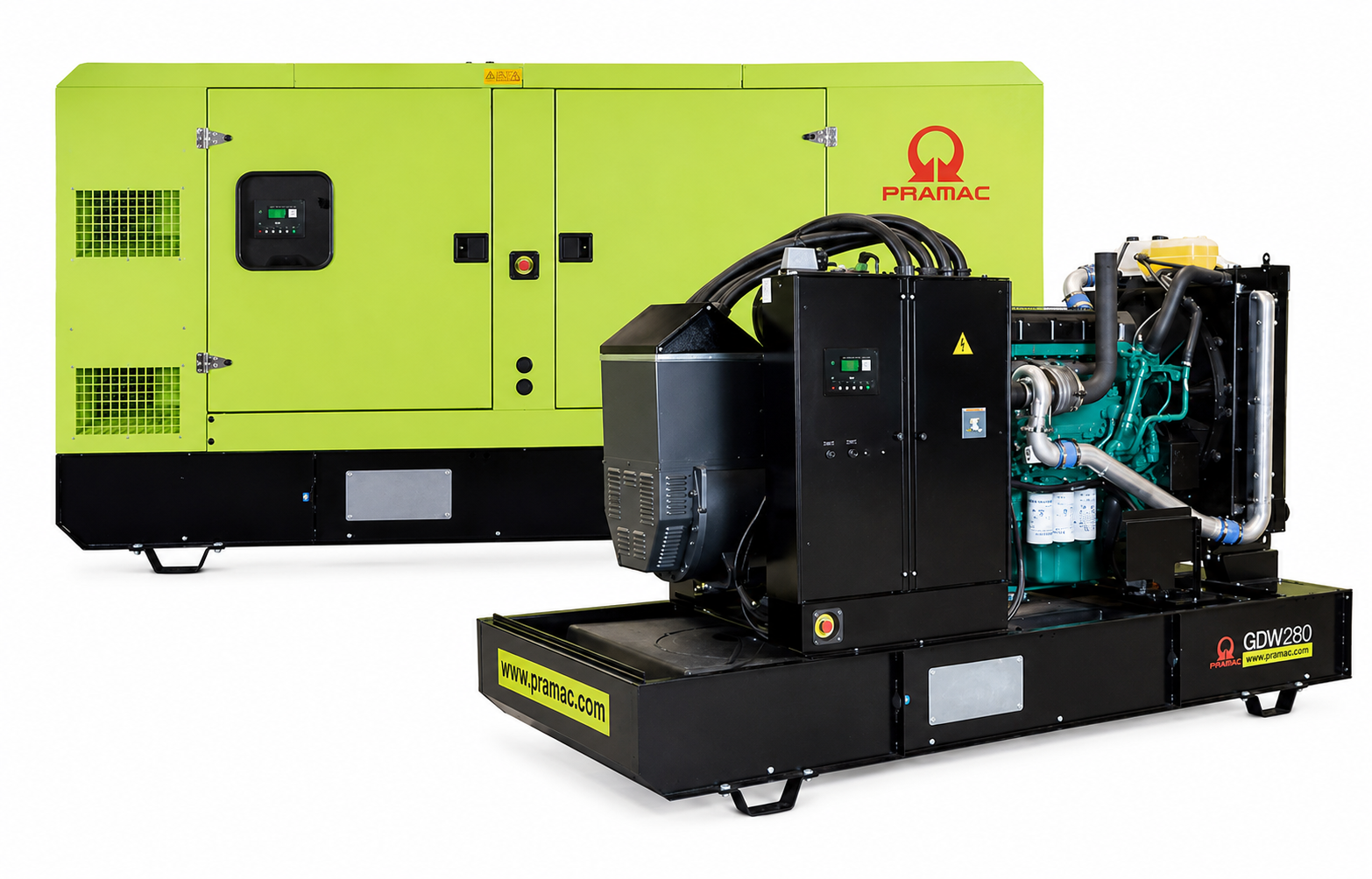 Pramac GDW280V/FS2 | 220kW Diesel Generator | Three-Phase | Volvo Engine