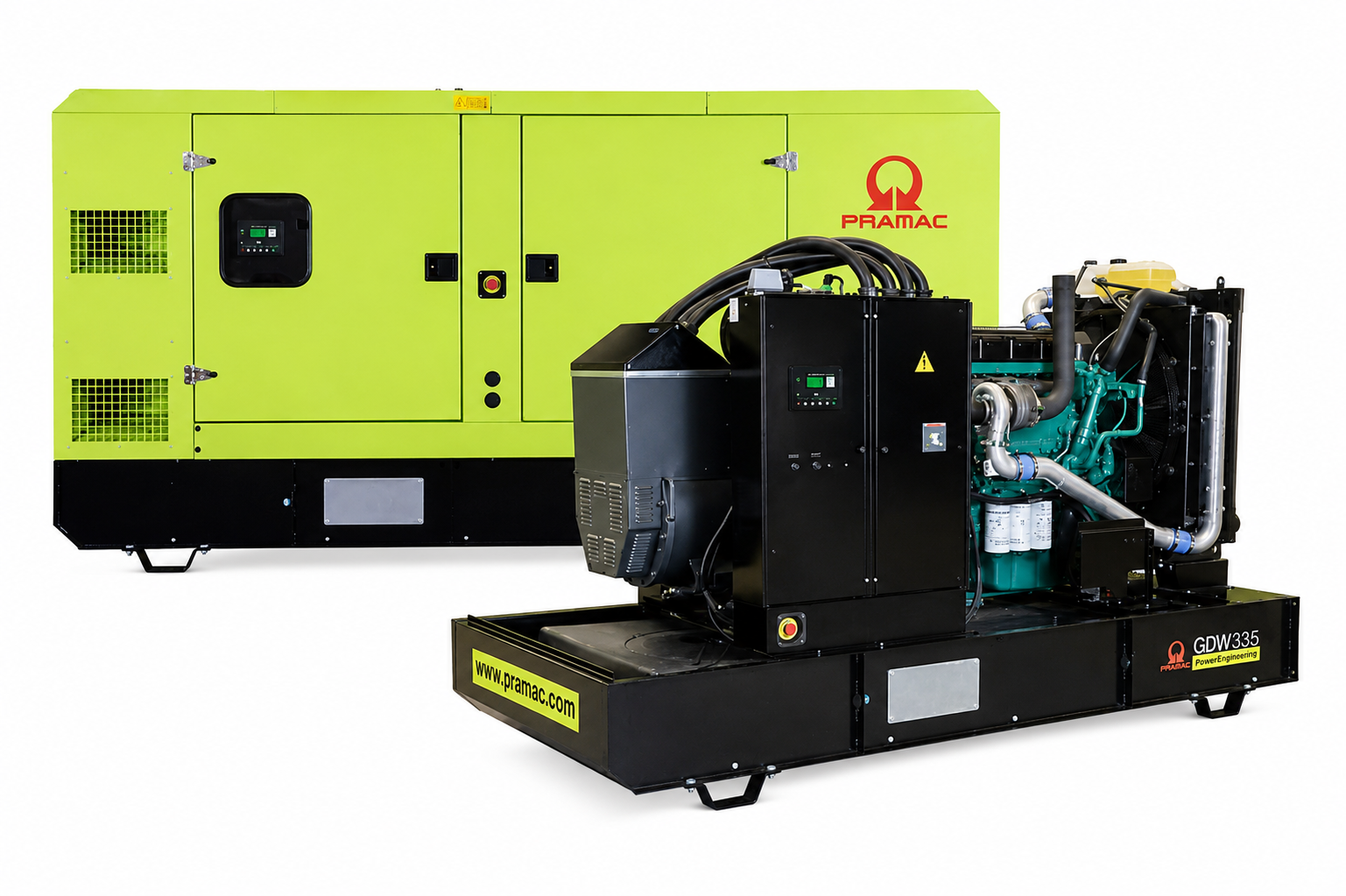 Pramac GDW335V/FS2 | 264kW Diesel Generator | Three-Phase | Volvo Engine