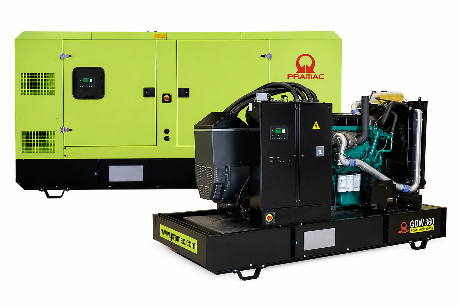 Pramac GDW360V/FS3A | 286kW Diesel Generator | Three-Phase | Volvo Engine