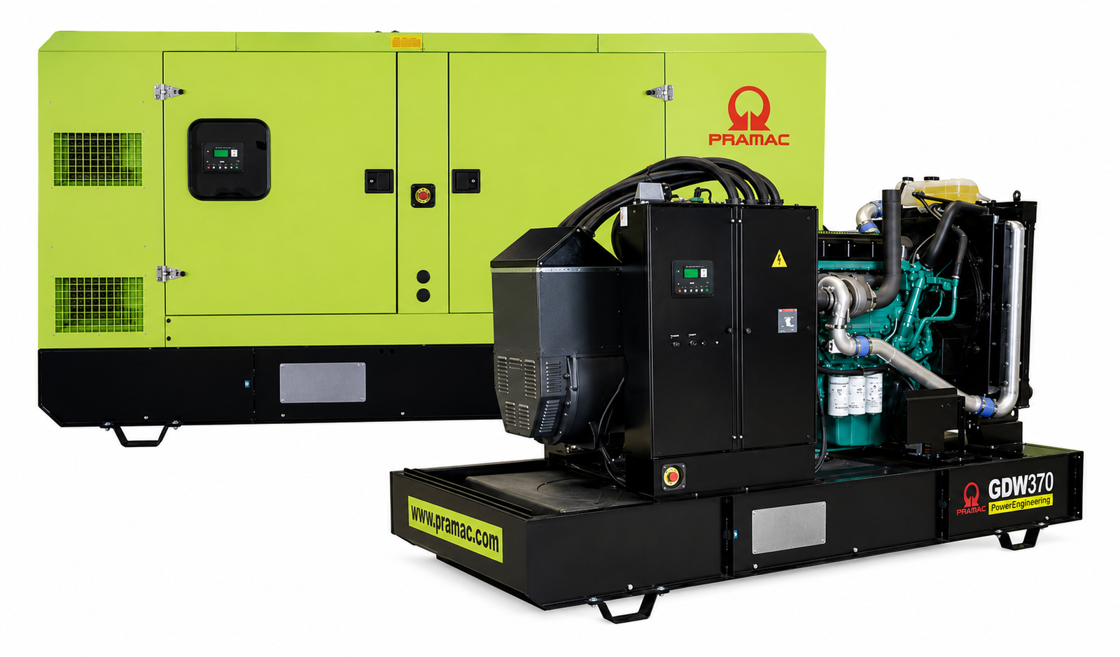 Pramac GDW370V/FS2 | 296kW Diesel Generator | Three-Phase | Volvo Engine