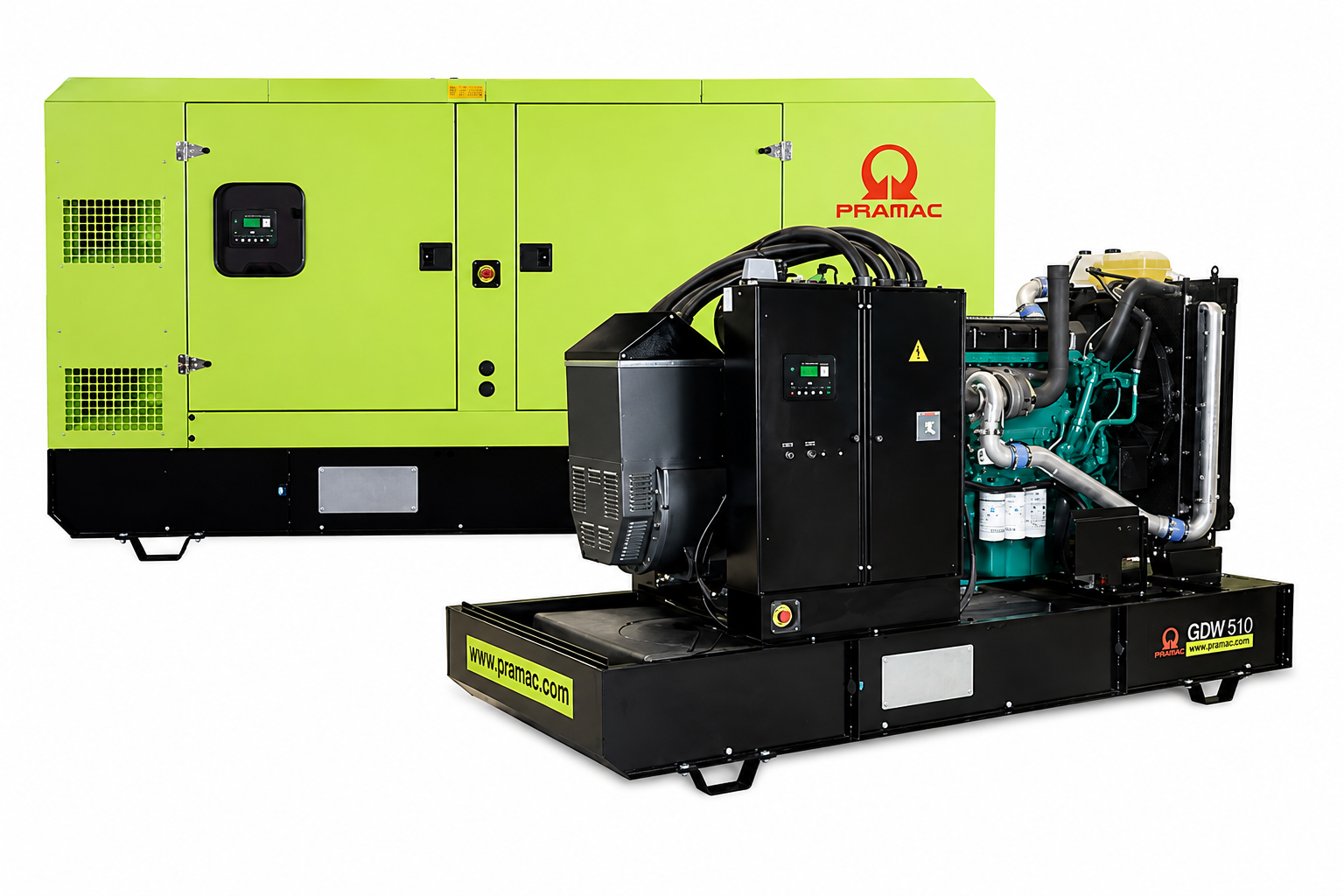 Pramac GDW510V/FS2 | 408kW Diesel Generator | Three-Phase | Volvo Engine