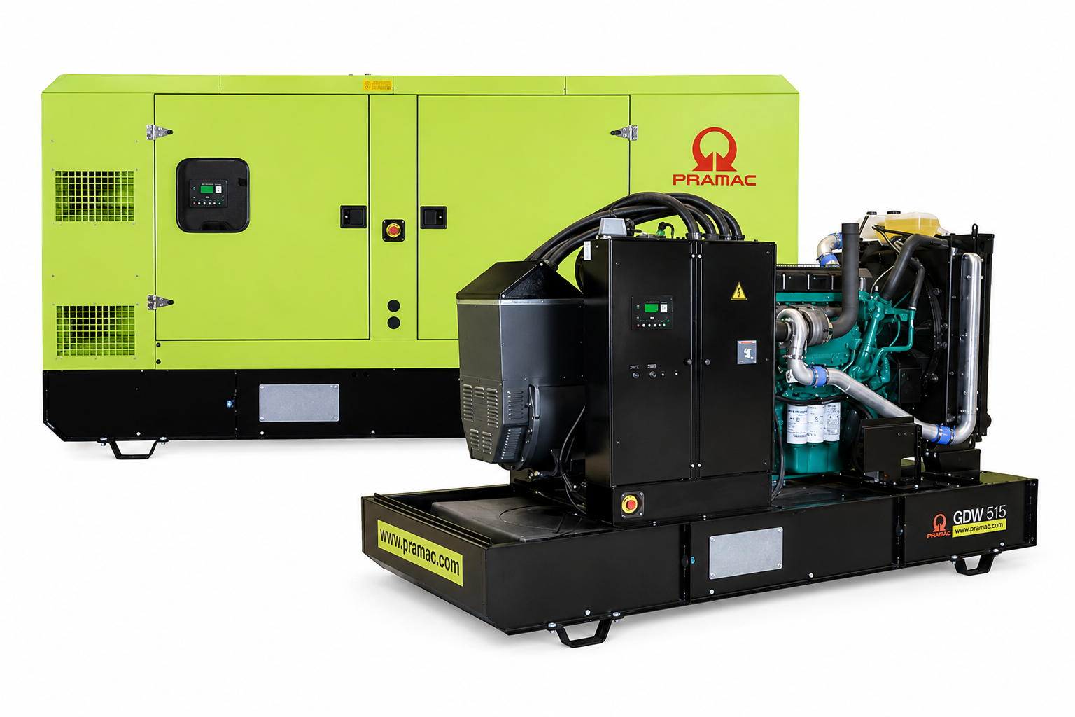 Pramac GDW515V/FS3A | 410kW Diesel Generator | Three-Phase | Volvo Engine