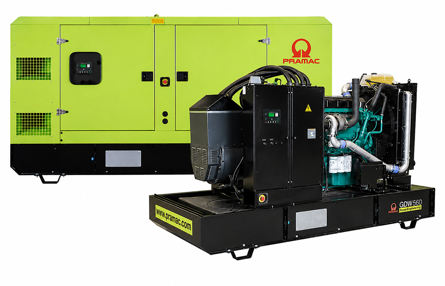 Pramac GDW560V/FS3A | 448kW Diesel Generator | Three-Phase | Volvo Engine