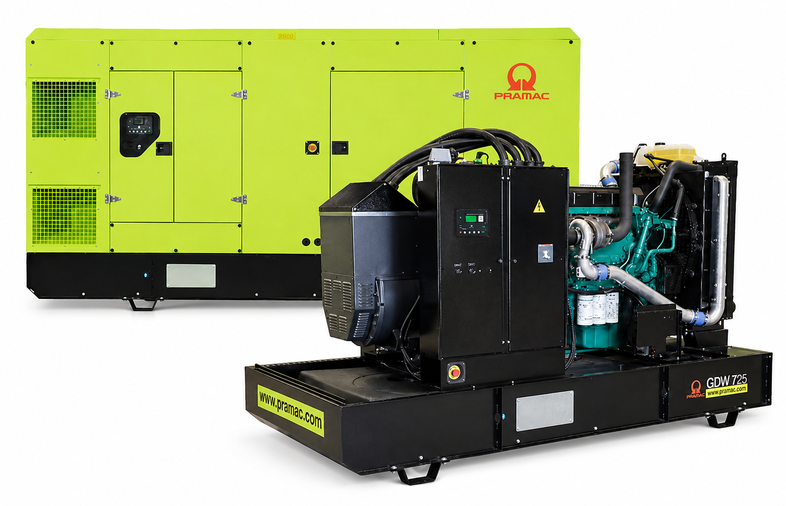 Pramac GDW725V/FS2 | 579kW Diesel Generator | Three-Phase | Volvo Engine