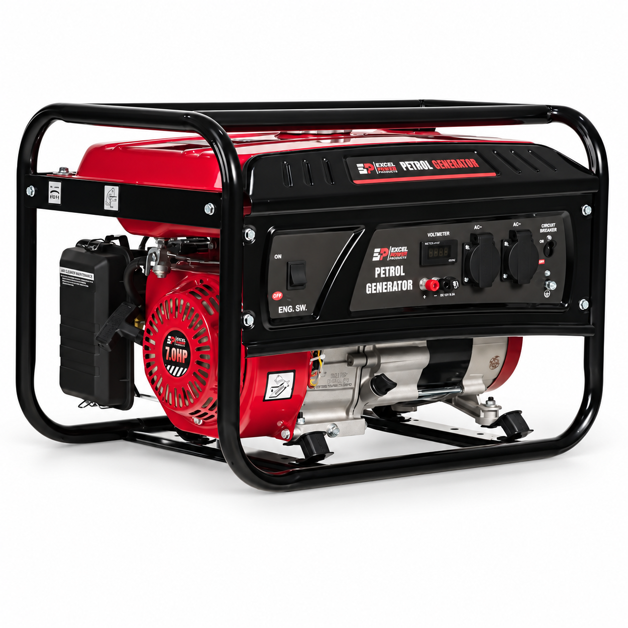 Excel Power XL3000E | 3kW Petrol Generator | 230V | AVR | Euro V
