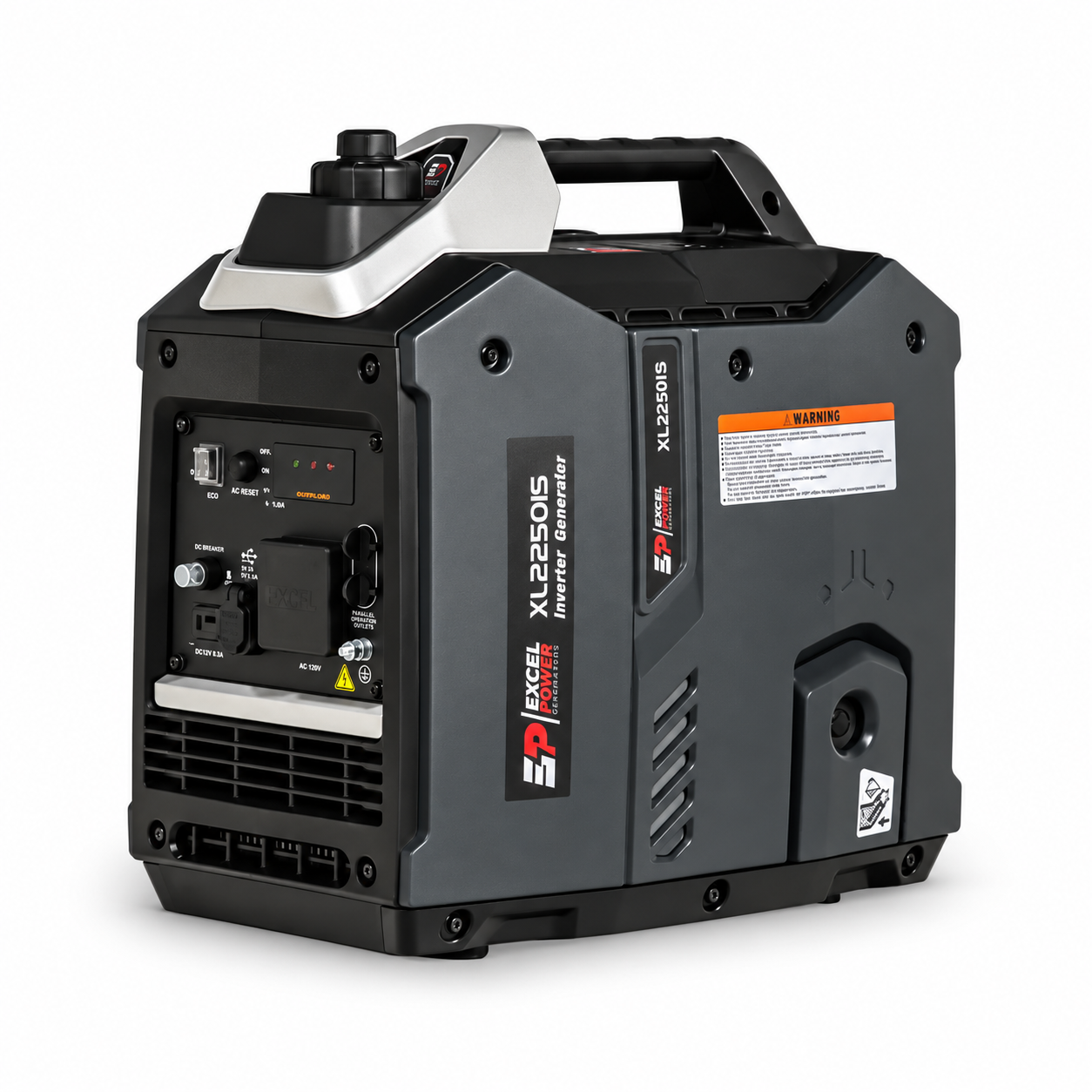 Excel Power XL2250iS | 2kW Inverter Generator | 230V | Pure Sine Wave | Euro V