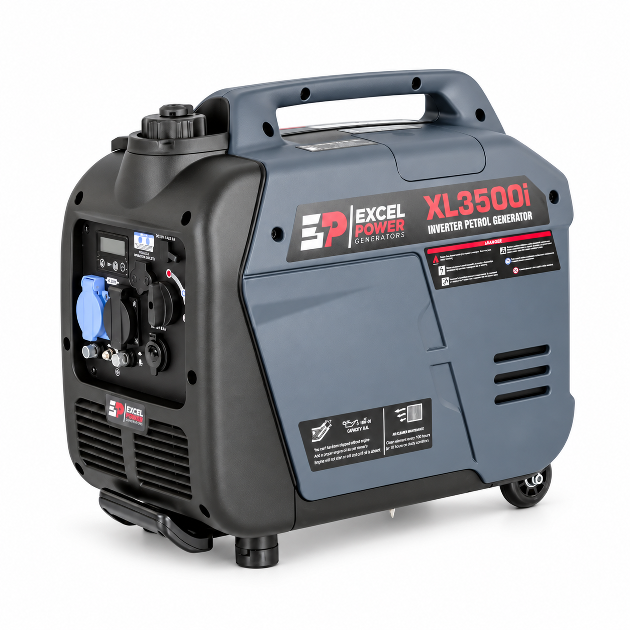 Excel Power XL3500i | 3.2kW Inverter Generator | 230V | Pure Sine Wave | 59dB