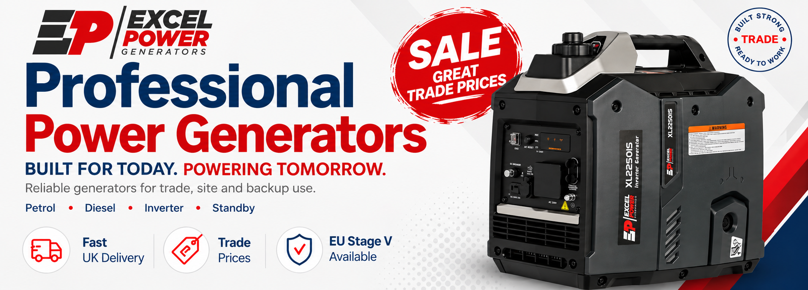 Power Generators — petrol, diesel, inverter and silent generators