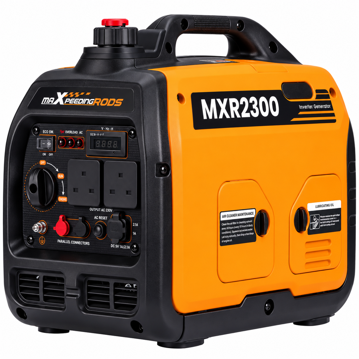 maXpeedingRODS MXR2300 | 2.3kW Inverter Generator | 230V | Petrol | Recoil Start